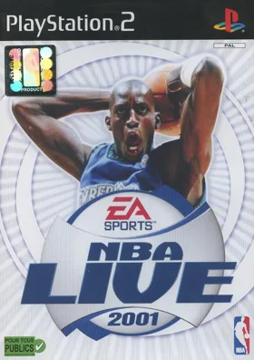 NBA Live 2001 box cover front